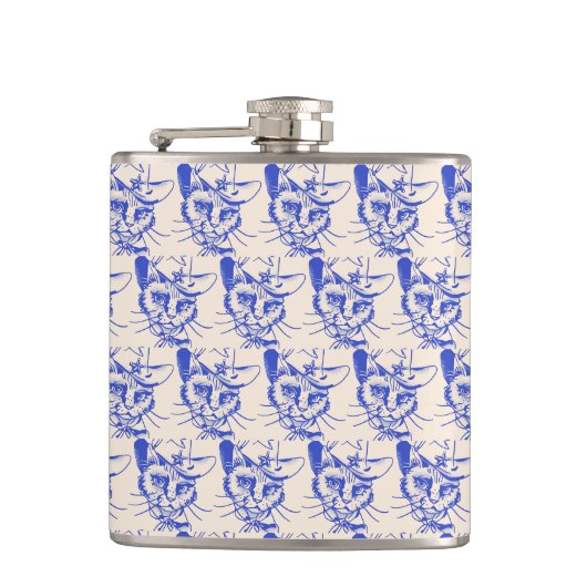 Kitty Flask Heupfles (Voorkant)
