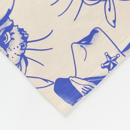 Kitty Fleece Blanket Deken (Hoek)