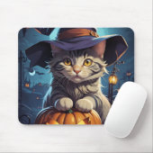 Kitty Halloween Muismat (Met muis)