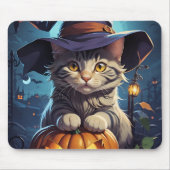 Kitty Halloween Muismat (Voorkant)