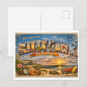 Kitty Hawk North Carolina Classic Briefkaart (Voorkant / Achterkant)