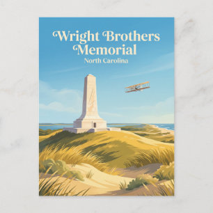 Kitty Hawk Wright Brothers Memorial Noord-Carolina Briefkaart
