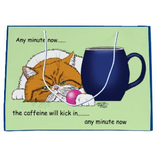 Kitty HEEFT cafeïne nodig Groot Cadeauzakje