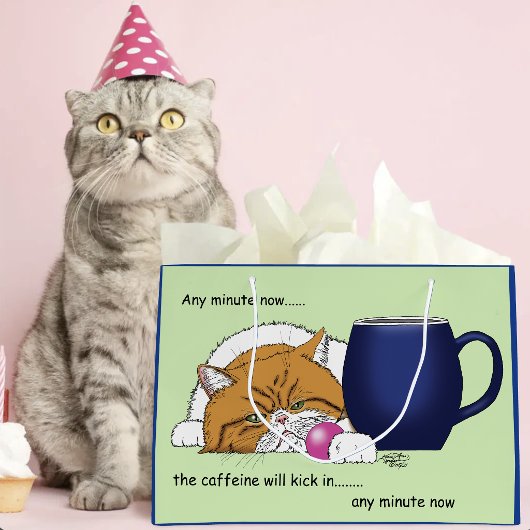 Kitty HEEFT cafeïne nodig Groot Cadeauzakje