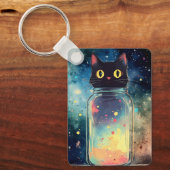 Kitty Jar Keychain (Voorkant)