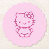 Kitty Kartonnen Onderzetters (Voorkant)