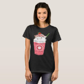 Kitty Kat Aardbei Smoothie T-shirt (Voorkant volledig)