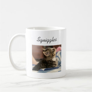 Kitty Kat Foto, Naam en Pootafdruk  Koffiemok