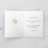 Kitty Kat Gepersonaliseerde Verjaardagswensen Kaart (Binnen)