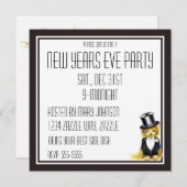  Kitty kat in een top-hoed Kaart (Voorkant / Achterkant)