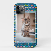 Kitty Kat Personaliseer Foto Kat Print Case-Mate iPhone Case (Achterkant)