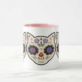 Kitty Kat Suiker Schedel Mok (Midden)