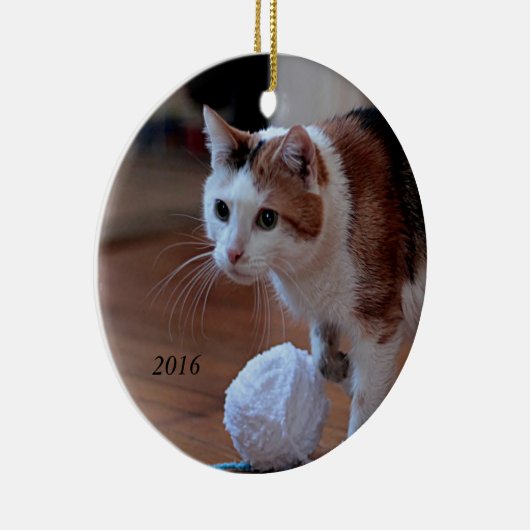 Kitty Keramisch Ornament (Rechts)