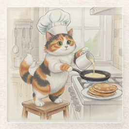Kitty Keuken, Calico, Glas Onderzetter