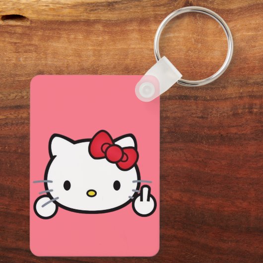 Kitty Keychain (Achterkant)