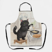 KItty Kichen Black Cat, Apron Schort (Voorkant)