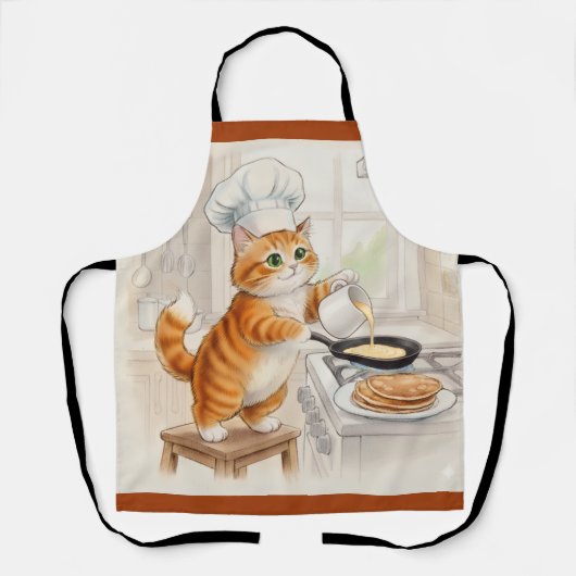 Kitty Kitchen, Apron Schort (Voorkant)