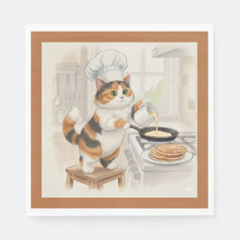 Kitty Kitchen, Calico, Napkins Servet