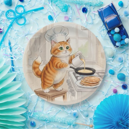 Kitty Kitchen, Paper Plates Papieren Bordje (Feest)