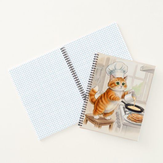 Kitty Kitchen, Spiral Notebook Notitieboek (Binnen)