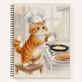 Kitty Kitchen, Spiral Notebook Notitieboek (Voorkant)
