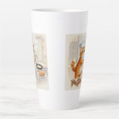 Kitty Kitchen, Stickers Latte Mok (Voorkant)