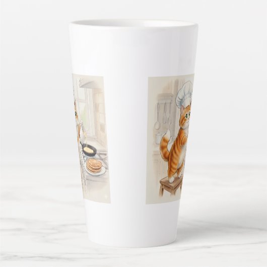 Kitty Kitchen, Stickers Latte Mok (Voorkant)