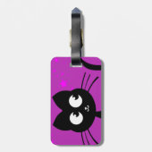 Kitty Kuro Bagagelabel (Achterkant verticaal)