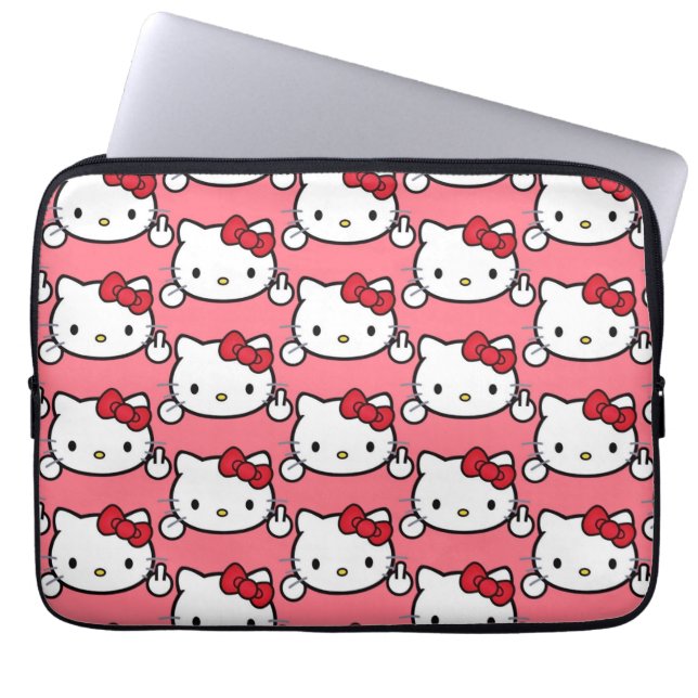 Kitty Laptop Sleeve (Voorkant)