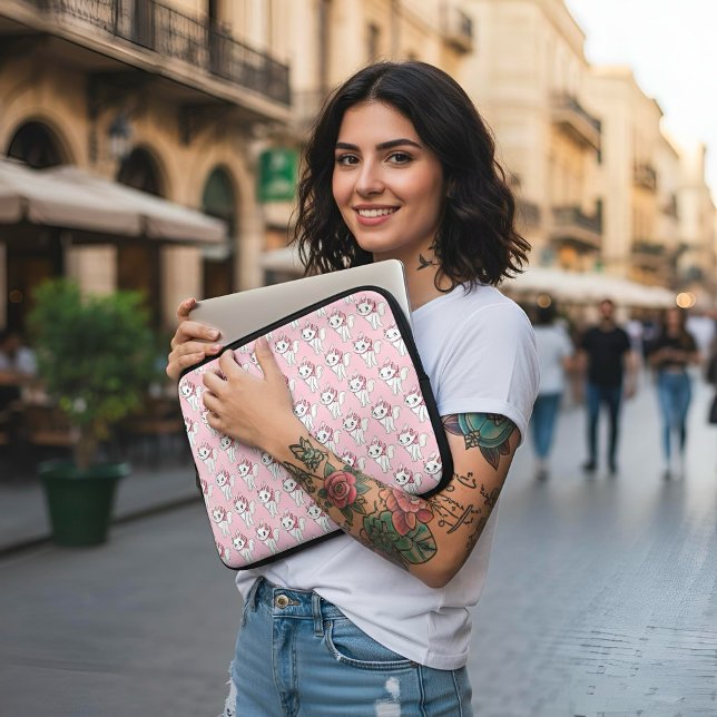 Kitty Laptop Sleeve (Creator heeft geüpload)