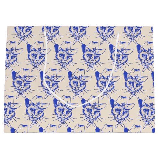 Kitty Large Gift Bag Groot Cadeauzakje (Voorkant)