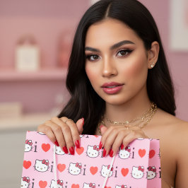 Kitty Large Gift Bag Groot Cadeauzakje