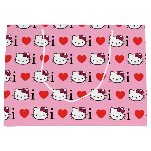 Kitty Large Gift Bag Groot Cadeauzakje (Voorkant)