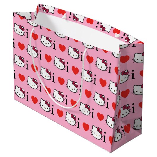Kitty Large Gift Bag Groot Cadeauzakje (Achterkant Gekanteld)