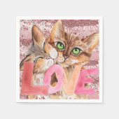 Kitty Liefde Servet (Voorkant)