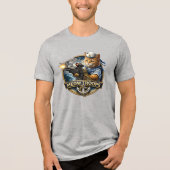 Kitty Marines. Tri-Blend Shirt (Voorkant)