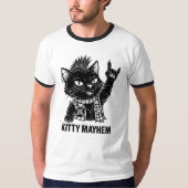 Kitty Mayhem T-shirt (Voorkant)