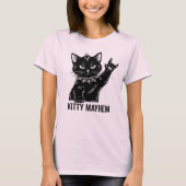 Kitty Mayhem T-shirt (Voorkant)