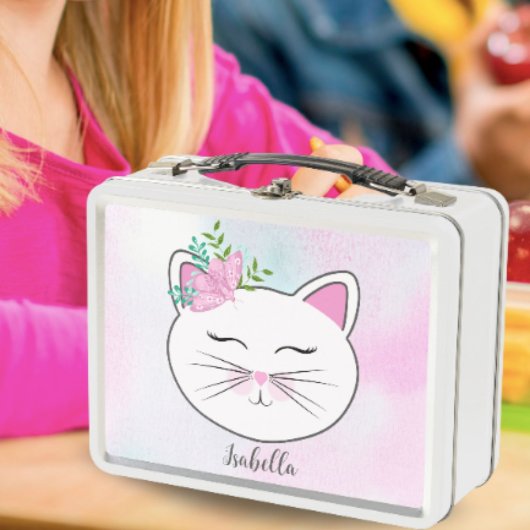 Kitty Met Roze Vlinder Persoonlijk