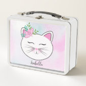 Kitty Met Roze Vlinder Persoonlijk (Voorkant)