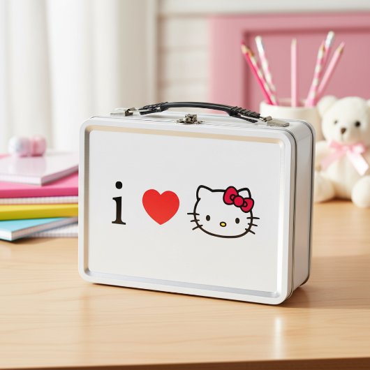 Kitty Metalen Lunchbox