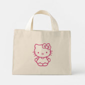 Kitty Mini Tote Bag (Achterkant)
