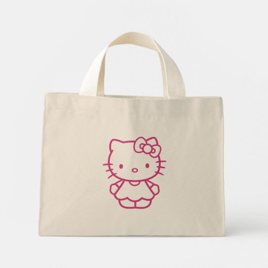 Kitty Mini Tote Bag (Achterkant)