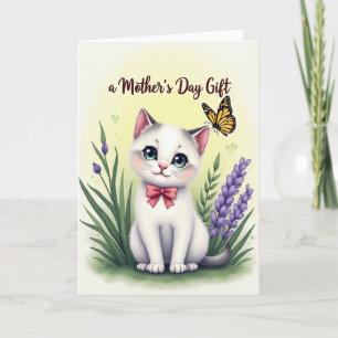 Kitty Moederdag Cadeaubon Kaart