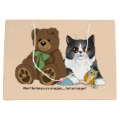 Kitty Not Pet Groot Cadeauzakje (Voorkant)