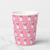 Kitty Paper Cups Papieren Bekers (Achterkant)