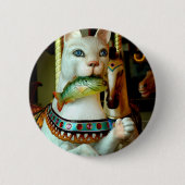 Kitty Ronde Button 5,7 Cm (Voorkant)