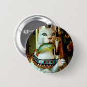 Kitty Ronde Button 5,7 Cm (Voorkant /achterkant)