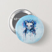 Kitty Ronde Button 5,7 Cm (Voorkant /achterkant)