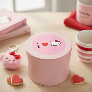 Kitty Ronde Sticker